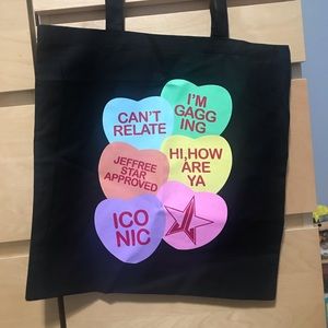 Exclusive Jeffree Star candy hearts bag